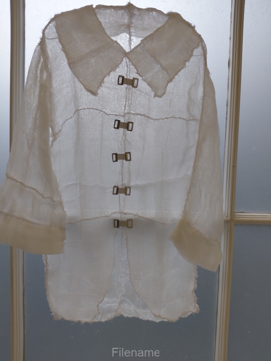 Baby-Armour-II-Close-up-70x40cm-Medical-gauze-and-thread-2026