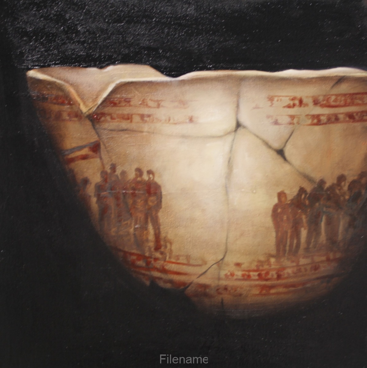 Hunting-the-wounded-II-Gaza.-40x40cm-oil-on-canvas-2026-Miriam-McConnonJPG
